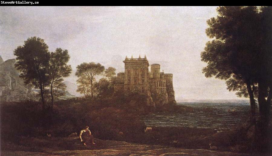 Claude Lorrain Landscape with Psyche outside the Palace of Cupid